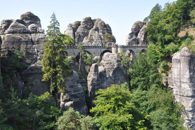 Der Malerweg-Basteibrcke