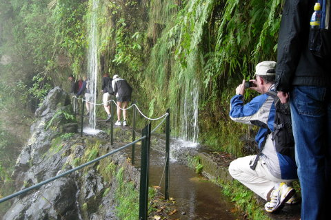 Fotoserie fra levadavandring Queimadas - Caldeirao Verde