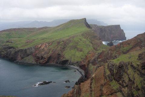 Fotoserie fra vandring p Ponta de So Loureno